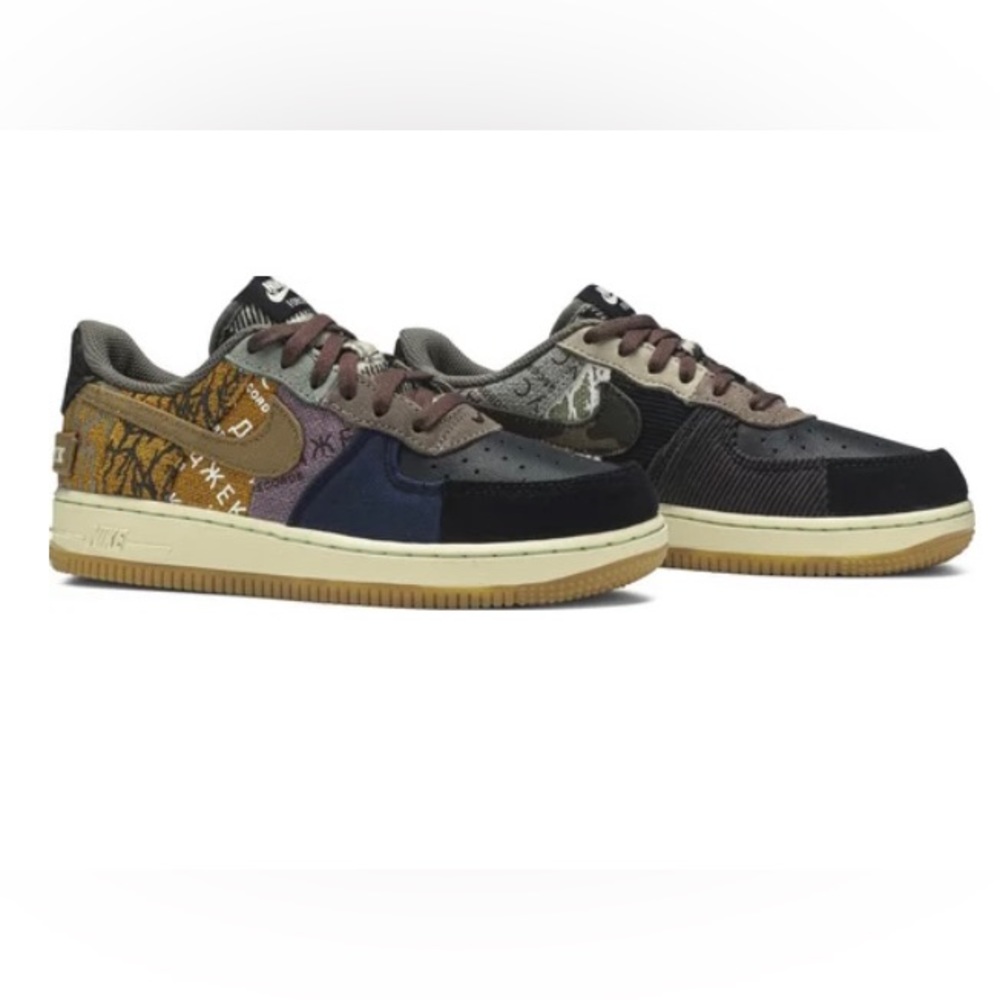 Kid's Nike Travis Scott x Air Force 1 Low PS 'Cactus Jack size 7c new never worn
